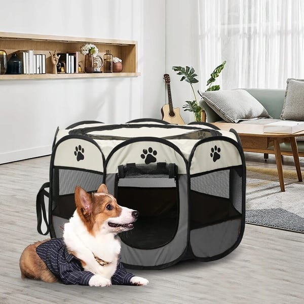 FOLDEBAR LETT TUNE TIL HUND ELLER KAT 90cm