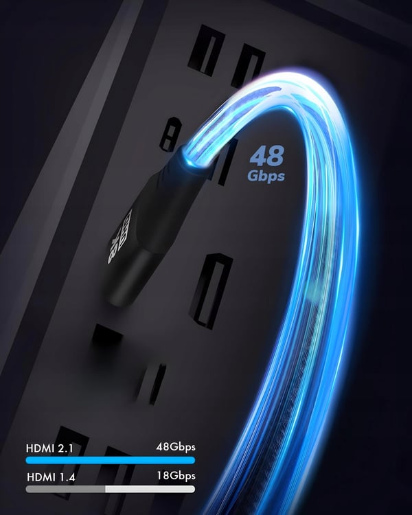 HDMI 2.1 Kabel Ultra High Speed ​​8K 60Hz 4K 120Hz UHD 3M PS5 Xbox eARC UHDTV