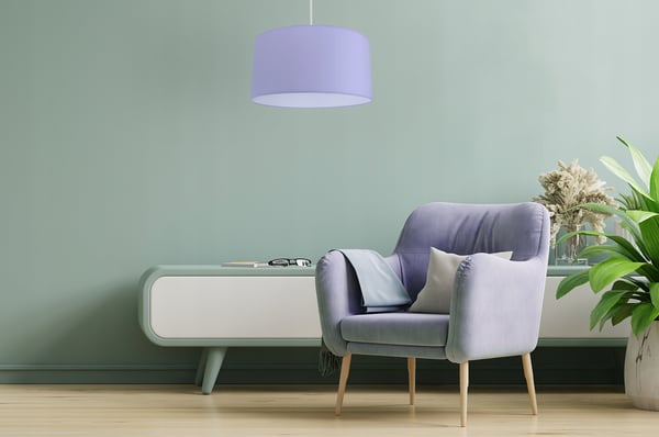 LAMPESKÆRM TIL GULVLAMPE LILLA 40 CM