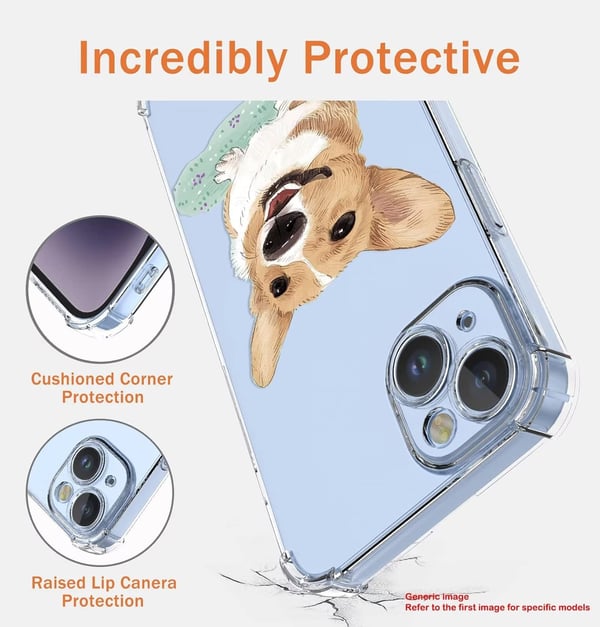 Etui til Xiaomi 13 Pro med gennemsigtig hund
