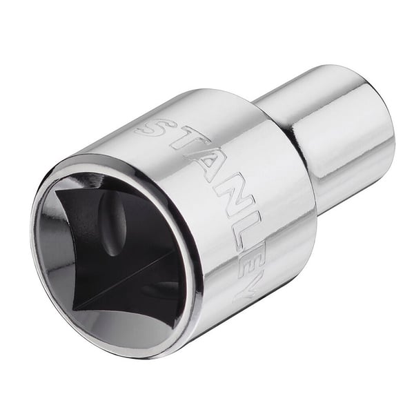 KORT TOPNØGLEFLADE 6-VINKEL KROM 1/2 10MM - S/86-510-0