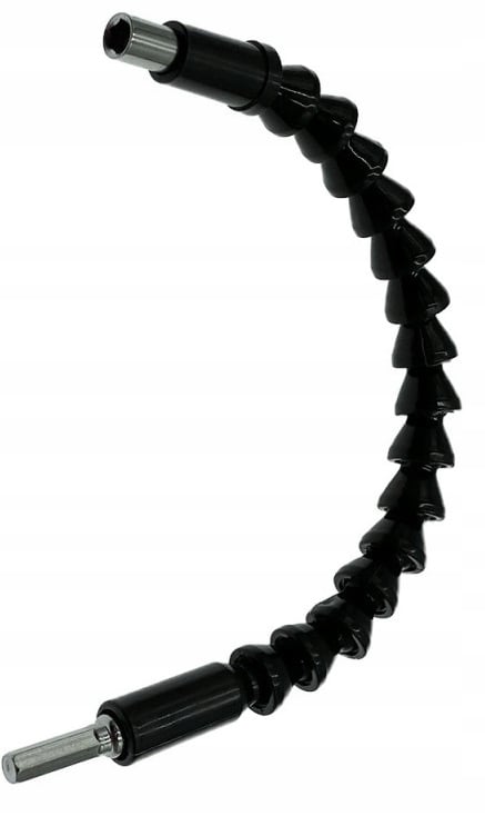 Fleksibel forlængeradapter 1/4 30 cm til borescrewdriver