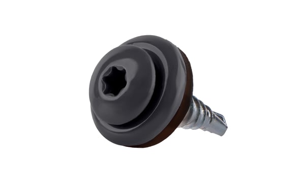 Landmandsskruer GTF02P Panhoved 4,8x20mm RAL 7024