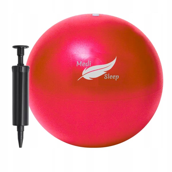 Medi Sleep Liten Pilates Träningsboll 20cm Röd