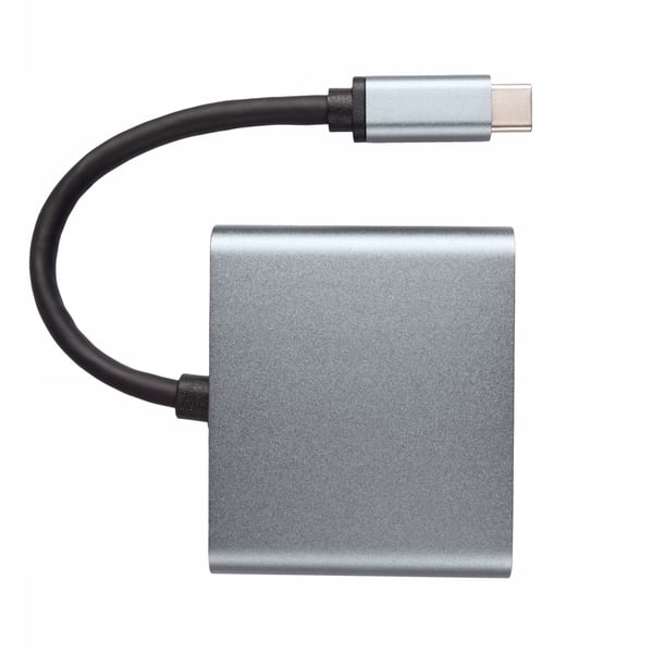 USB C HDMI USB PD HUB ADAPTER SPLIT 1 STIK -> 2 SKÆRME