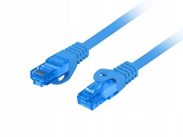 Patchkabel Lanberg S/FTP kat.6A 5m lszh CCA fluke bestået blå