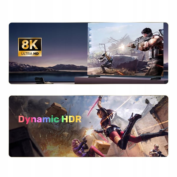 DisplayPort 1.4-kabel Unitek C1628GY01-2M, 8K@60Hz, 4K@240Hz, 2m