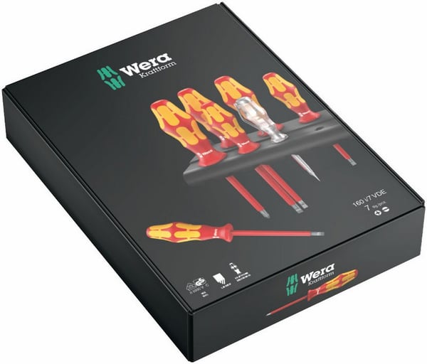 KRAFTFORM 100 SERIES SKRUETRÆKKER SÆT + SPÆNDINGSTESTER + BÆNGER - W05006147001