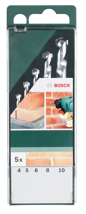 Bosch kiviporanteräsarja 4-10 mm, 5 kpl