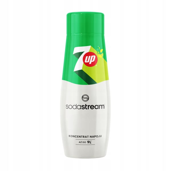 2x siirappia Sodastream Ginger Saturator ALE:lle + 7UP vesitiiviste