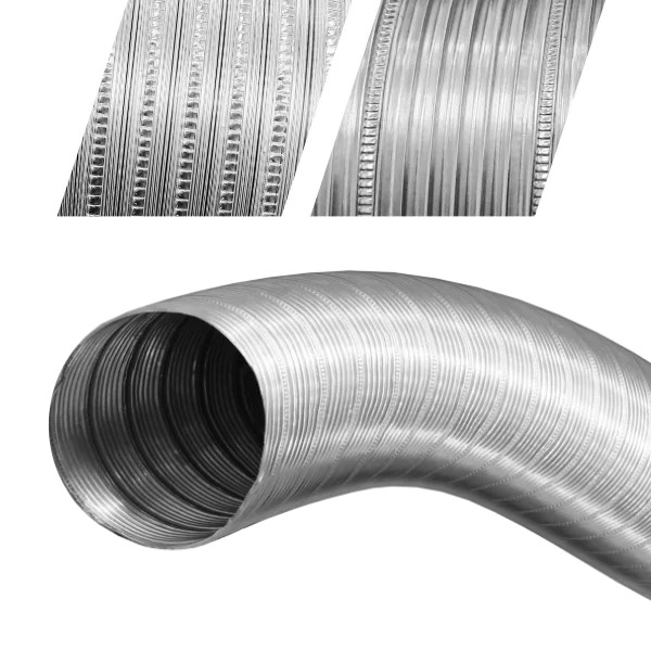 ALUMINIUM FLEXRØR 100MM - RX 03-006A