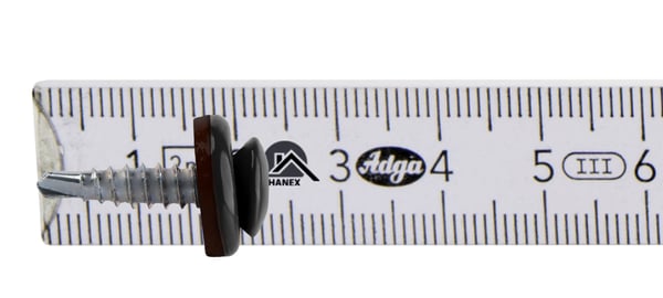 Landmandsskruer GTF02P Panhoved 4,8x20mm RAL 9005