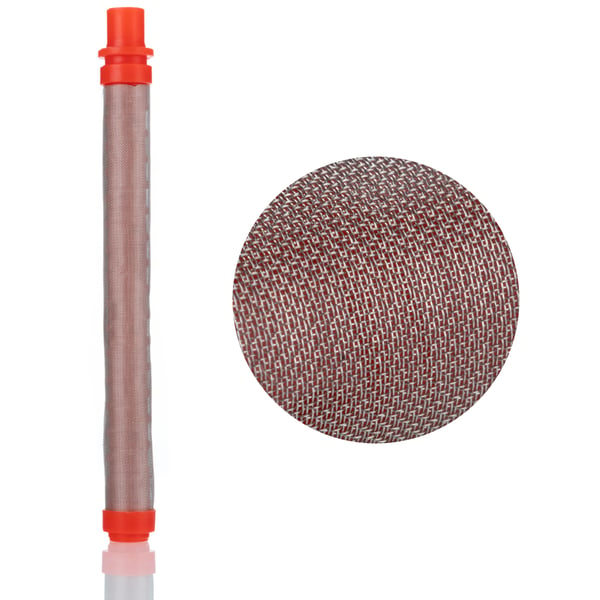 Rødt fingerfilter 200 mesh til en maleenhed