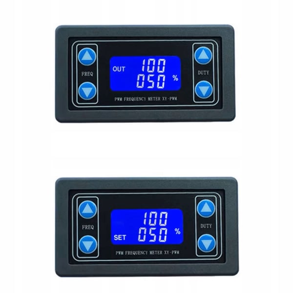 XY-PWM digitaalinen PWM-generaattori 1Hz-150kHz 3.3-30V UART ja LCD