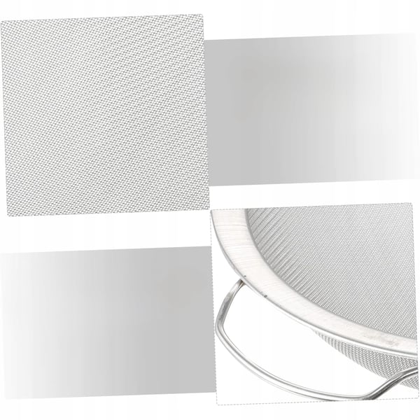 Rosfix sølvfarvet metalsi, diameter 290 mm