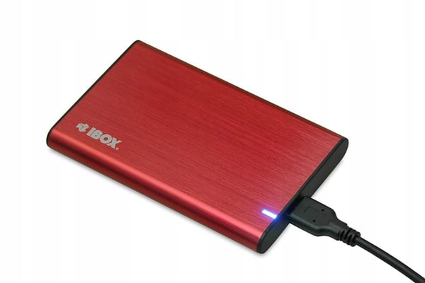 iBOX HD-05 2,5" USB 3.1 gen.1 rød harddiskkasse