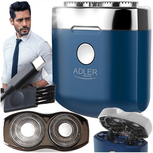 AD 2937 reserakapparat med 2 huvuden och USB