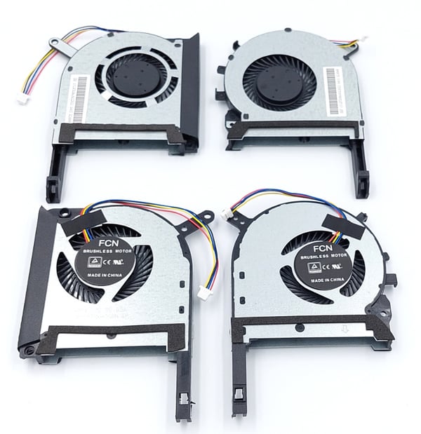 Ultra Parts - Näytönohjaimen ja suorittimen tuuletin ASUS FX505 FX705 FX86 FA506 FX95:lle