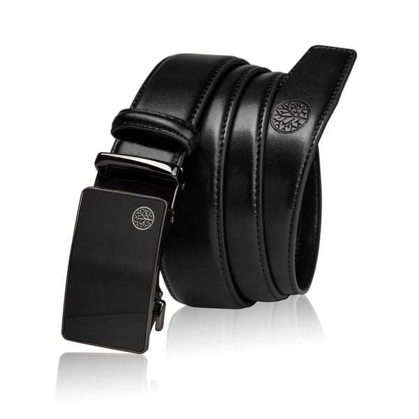 C35-KO BLACK 115 ELITE herrskinnbälte svart