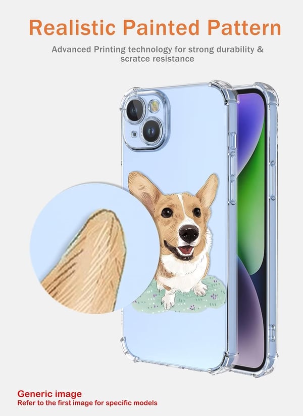Etui til Xiaomi 13 Pro med gennemsigtig hund