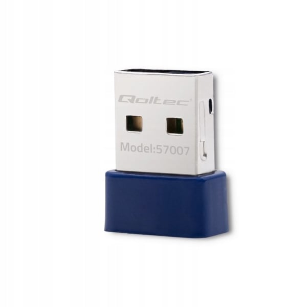 Qoltec Mini Wi-Fi-netværkskort Trådløst BT 4.0 | Standard N
