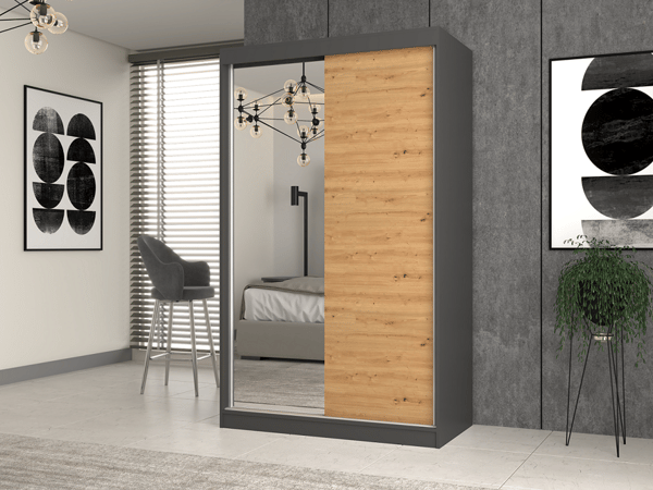 Iga 120 A/B antracit håndværksgarderobe