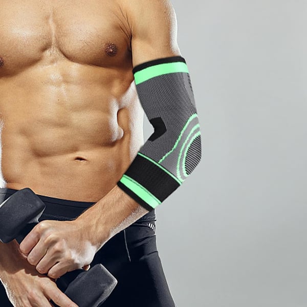 Tennisalbuebandage stabilisator justerbar strop ledbeskyttelse