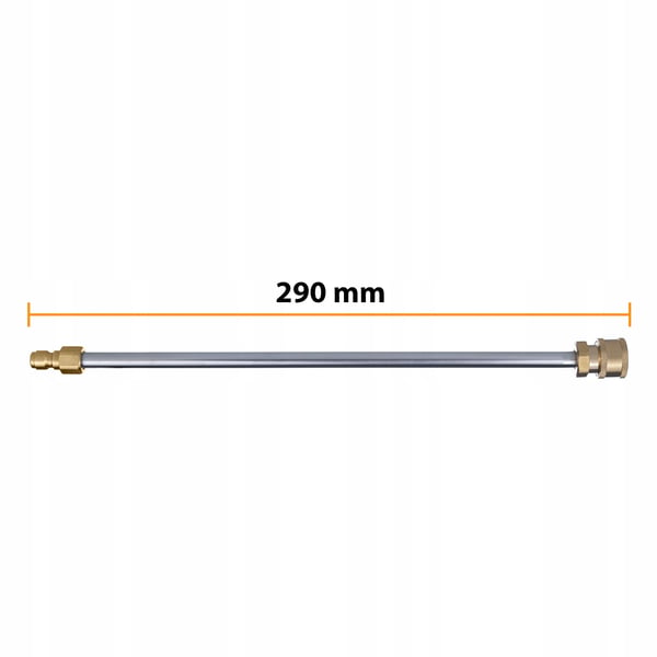 Rosfix Højtryksrenserlanse 1/4" 29 cm Lige
