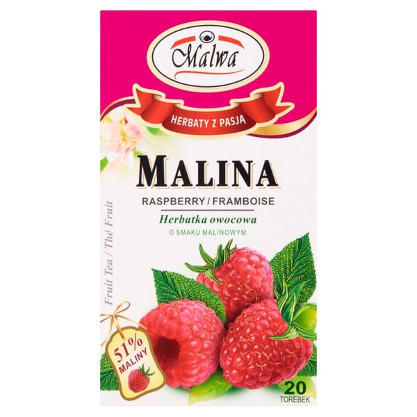 Malwa hallonjujubar 40 g (20 x 2 g) Malwa hallonjujubar 40 g (20 x 2 g)