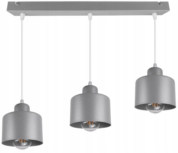Metallinen LED-kattovalaisin ja kattokruunu