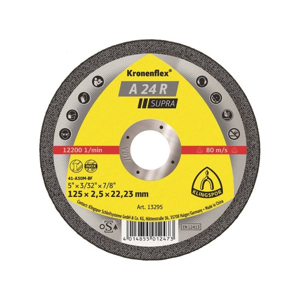 FLAD SKIVE A24R T1A 400*4,5*32 292932 - T1A 400 A R
