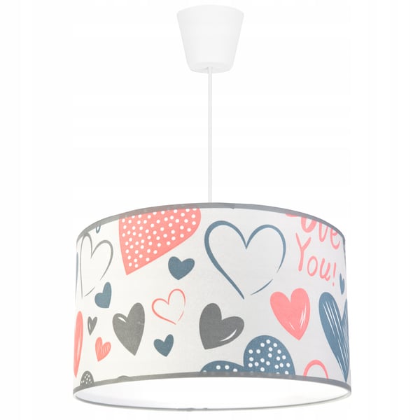 Lofthængende lampe til børn, LED-lampeskærm