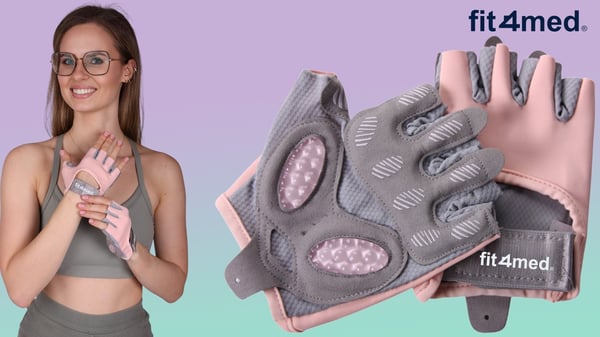 Unisex læder fitness sport fingerløse gym cykelhandsker