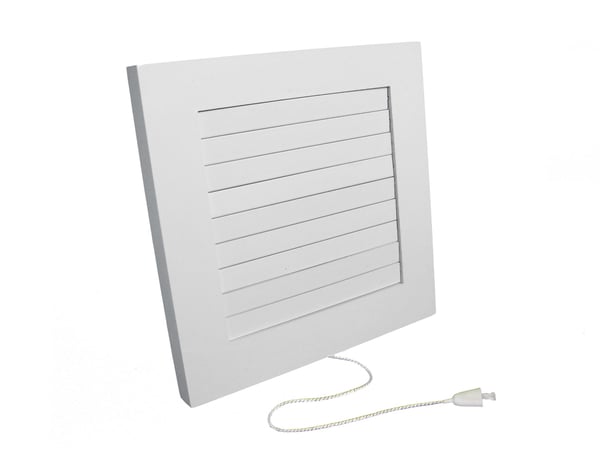IMPERIO VENTILATIONSGITTER MED MEKANISK SKODÉ 125 MM - WD-007-1766 IMPERIO VENTILATIONSGITTER MED MEKANISK SKODÉ 125 MM - WD-007-1766