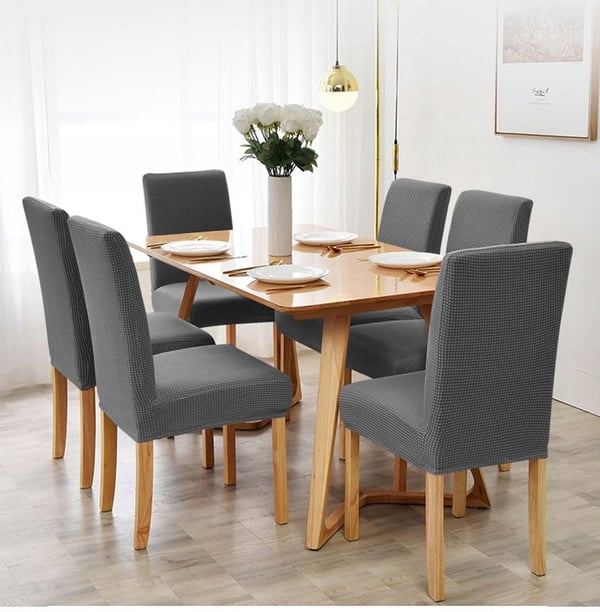 Tuolinpäällinen, tumma antrasiitti, paksu