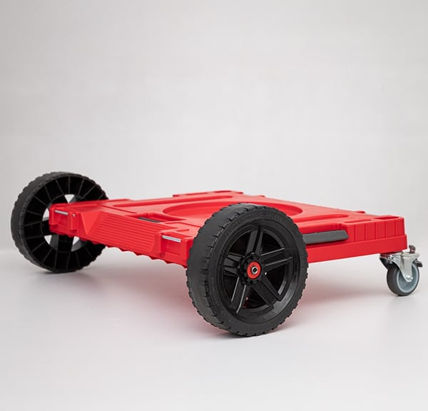 QBRICK SYSTEM ONE 2.0 ALLTERRAIN RØD TRANSPORTPLATFORM - SKRZ N9954