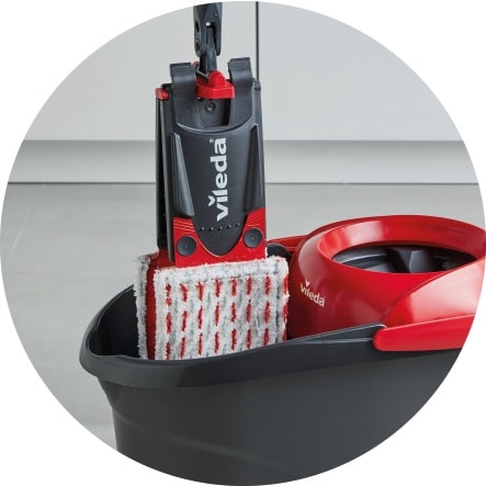 VILEDA EASY WRING ULTRAMAT TURBO -PYYHIN, MOPPISÄMPÖTILA + ÄMPÄRI + JAKOAVAIN - BHP HIC 6236