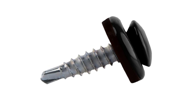 Landmandsskruer GTF02P Panhoved 4,8x20mm RAL 9005