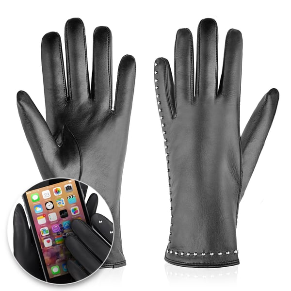 Glamour GLD-BG-8 M damhandskar iTouch svart