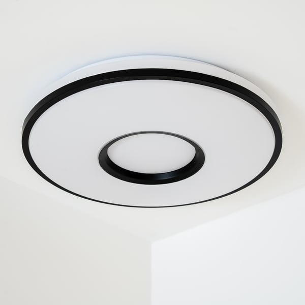 LED loftslampe overflademonteret VERUS 72W CCT hvid rund 50cm + LUMILED fjernbetjening