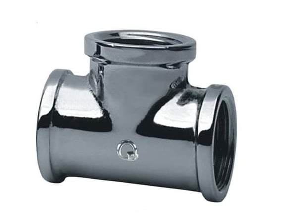 Krom T-stik 1/2 tommer forkromet Krom T-stik 1/2 tommer forkromet