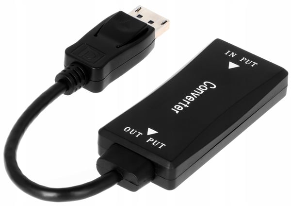 HDMI til Displayport-konverteradapter DP 4K@30Hz