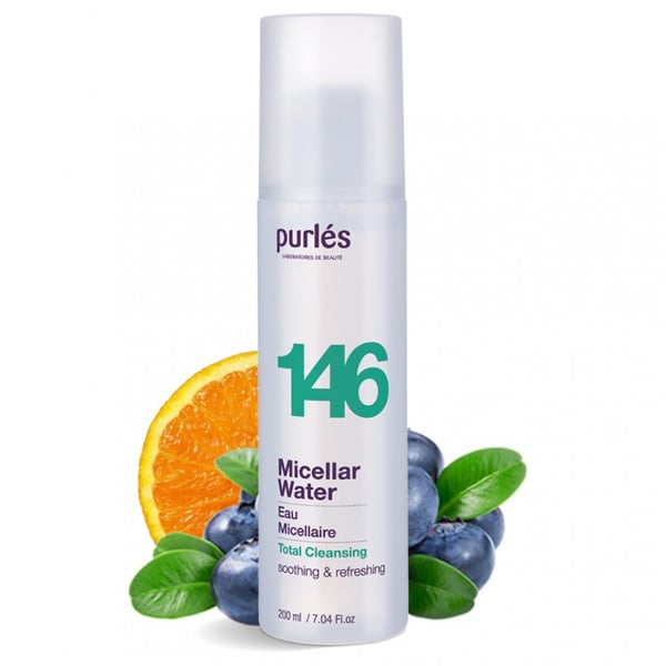 Purles 146 Micellar Water - Makeupfjerning og Fugtgivende Vegansk