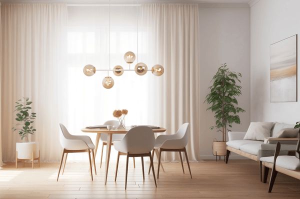 SIENA LOFTLAMPE HVIDGULD 6PLN HONNING E14 LANGE ARME