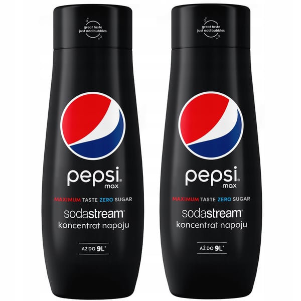 2 SodaStream-tiivisteen setti, 2x Pepsi MAX