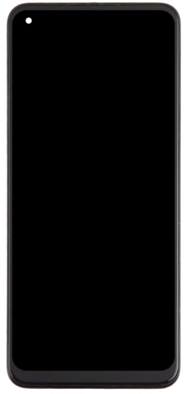 OPPO A54 5G CPH2195 LCD-skärm och pekskärm renoverad svart ram