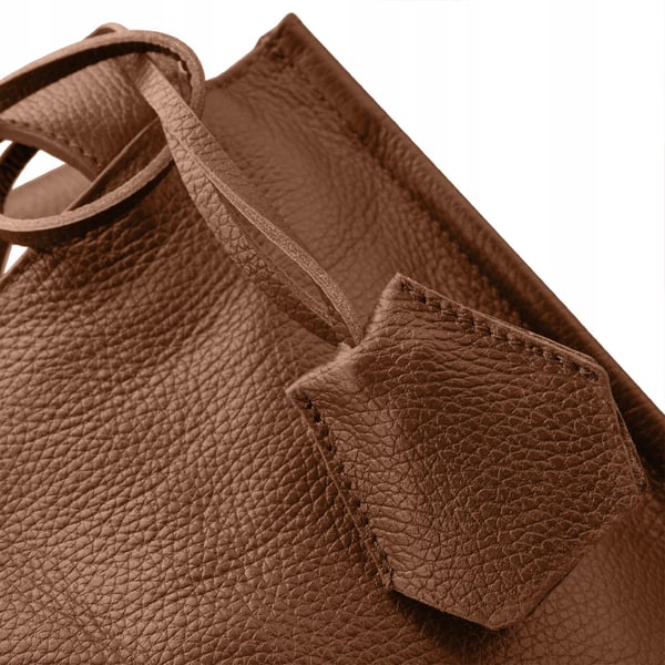 TWB-DOL-50 Camel läderväska flame