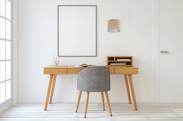 HÆNGELAMPE, LOFTKRONE, KROM, FLØJLSSKÆRM