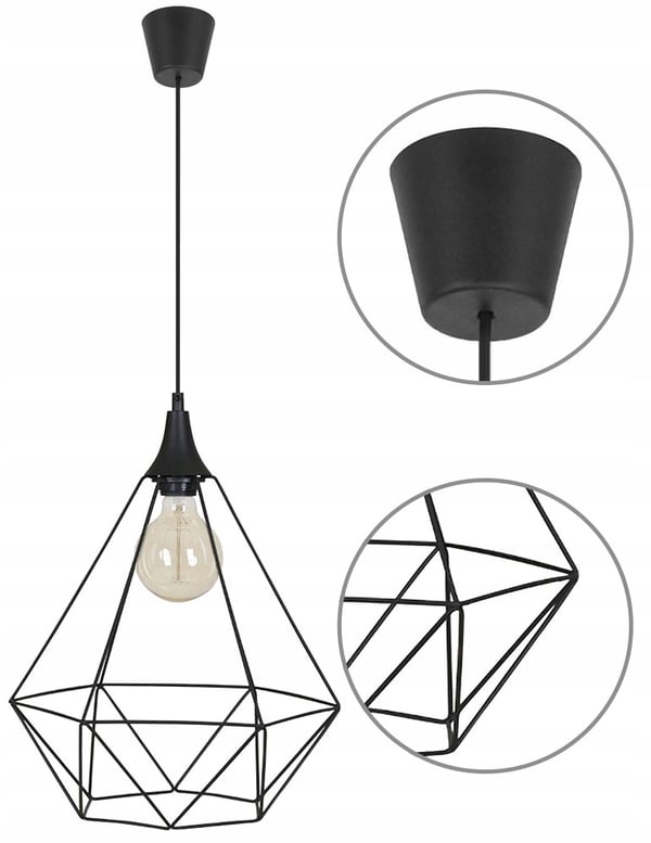 DIAMOND LOFT EDISON WIRE -KATTOVALAISIN