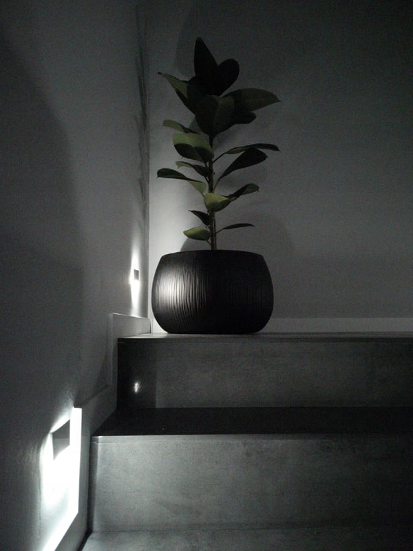 DKB240 betongskal bollblomkruka med insats